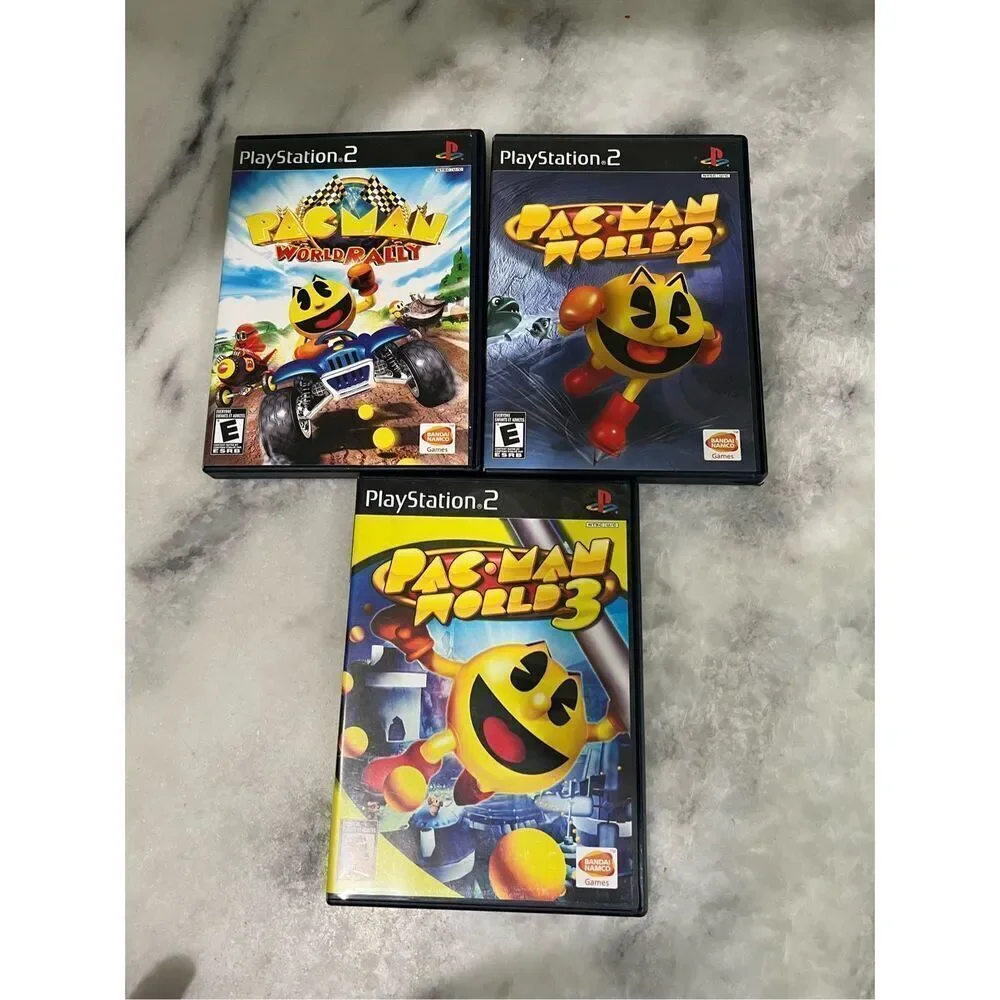 Pac-Man World Rally + Pac-Man World 2 + Pac-Man World 3